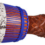 Koma Drum Djembe, by Mohamed Kaleb Sylla. Lenke wood, Guinea goat skins, and Koma Drum rope.