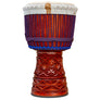Koma Drum Djembe, by Mohamed Kaleb Sylla. Lenke wood, Guinea goat skins, and Koma Drum rope.