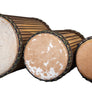 Koma Drum Dunun Set - Melina wood - Guinea, West Africa