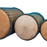Koma Drum Dunun Set - Melina wood - Guinea, West Africa