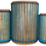 Koma Drum Dunun Set - Melina wood - Guinea, West Africa