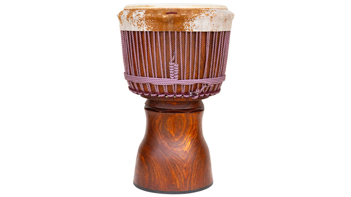 Koma Drum Djembe by Mohamed Kaleb Sylla - Balafon Wood - From Guinea