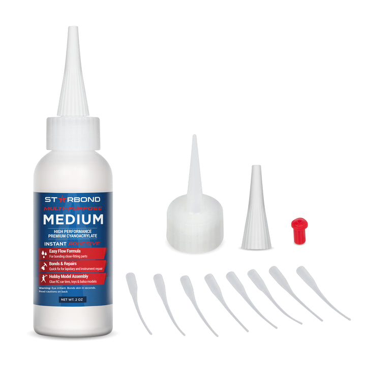 Starbond Multi-Purpose Medium CA Glue (2 oz)