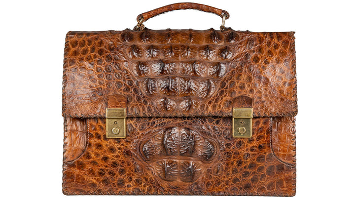 Crocodile Leather Briefcase