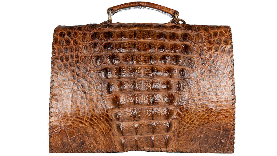 Crocodile Leather Briefcase