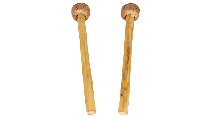 Koma Drum balafon mallets, hand-crafted in Guinea and wound with natural rubber