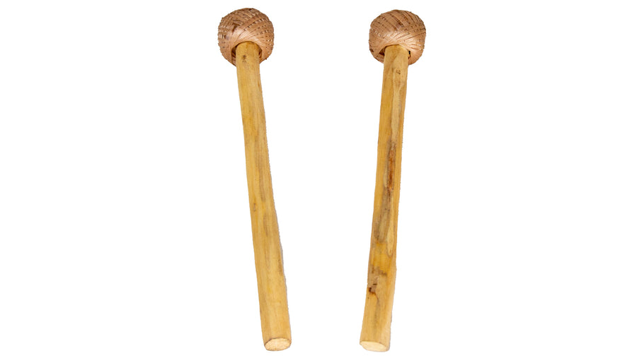 Koma Drum balafon mallets, hand-crafted in Guinea and wound with natural rubber