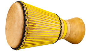 Koma Drum Bougarabou, made in Guinea from Melina wood