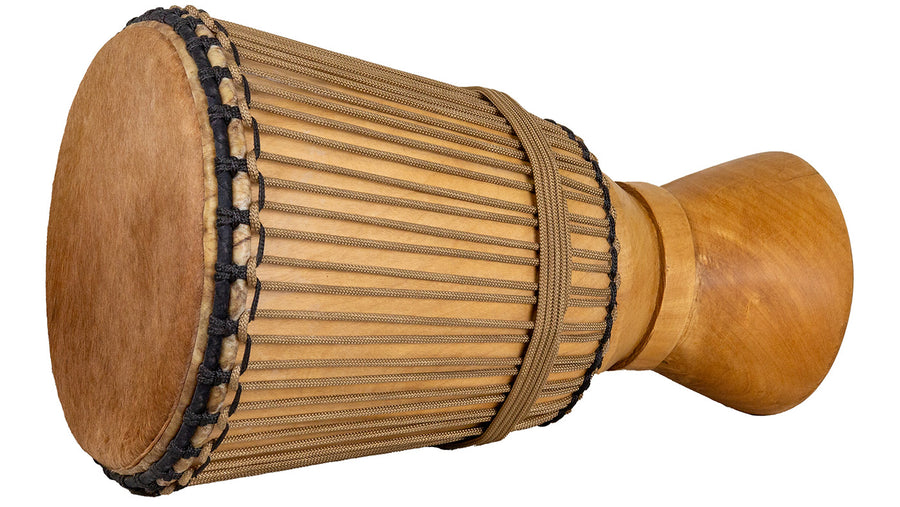 Koma Drum Bougarabou, made in Guinea from Melina wood