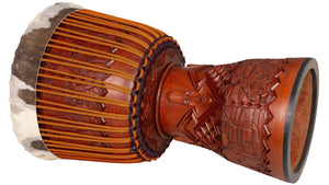 Koma Drum Djembe - MKS Special Piece - Mohamed  Kaleb Sylla - Guinea -Lenke Wood