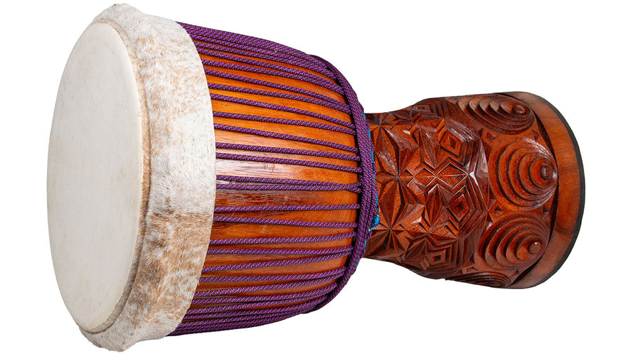 Koma Drum Djembe - MKS Special Piece - Mohamed  Kaleb Sylla - Guinea -Lenke Wood