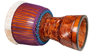 Koma Drum Djembe - MKS Special Piece - Mohamed  Kaleb Sylla - Guinea -Lenke Wood