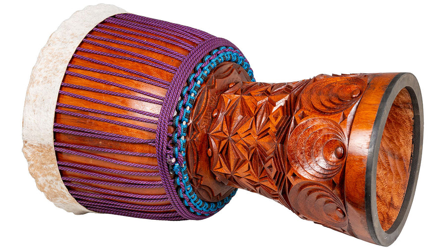 Koma Drum Djembe - MKS Special Piece - Mohamed  Kaleb Sylla - Guinea -Lenke Wood