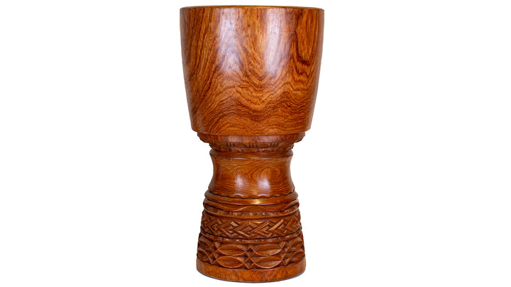 Koma Drum djembe shell by Matar Lam - Balafon wood