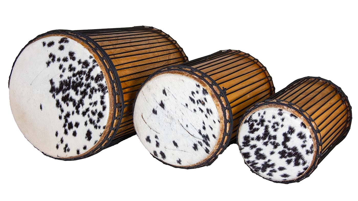 DUNDUN ドゥンドゥン　 アフリカン Koma-Drum-DunSet-