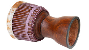 Koma Drum Djembe by Mohamed Kaleb Sylla - Balafon Wood - From Guinea