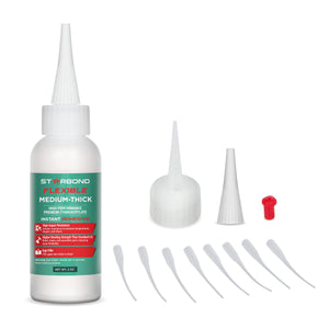 Starbond Flexible Med-Thick  CA Glue (2 oz)