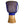 Koma Drum Melina wood djembe 13 12/" x 24 1/2"